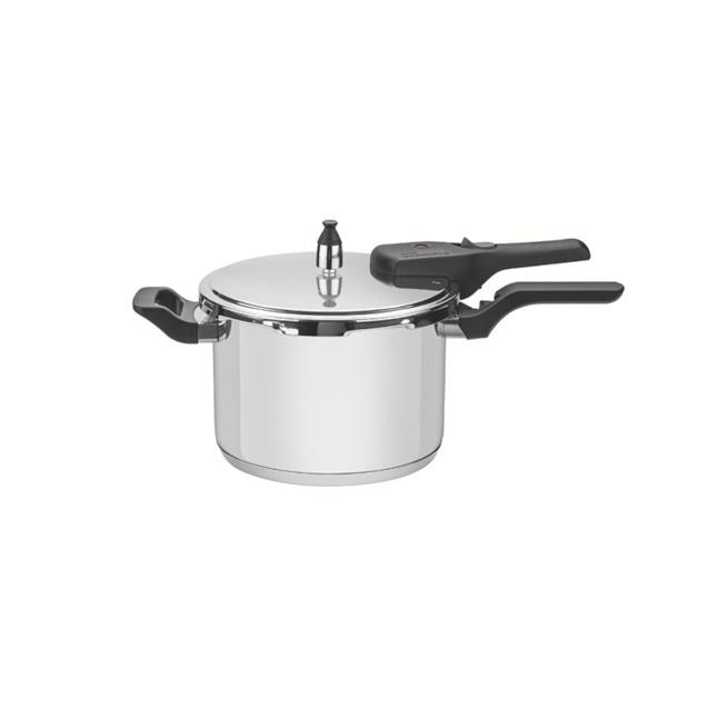 Olla Tramontina Brava Presion Acero Inoxidable 22cm 6 Lts (62416-220)