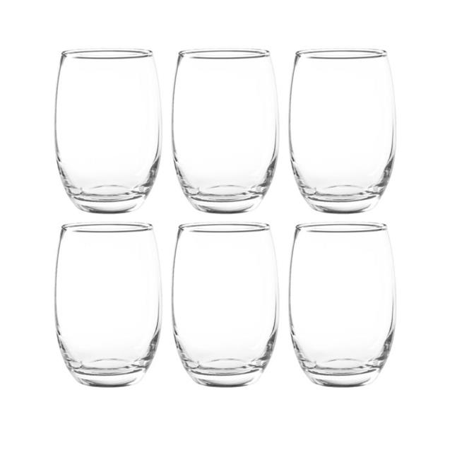 Set Vasos Cristar Mikonos Alto 460cc X6 Unidades (454CL6)