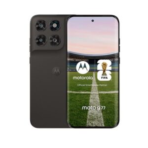 Celular Motorola Moto G77 8GB 256GB 5G Black Olive (91PBAV0006AR)